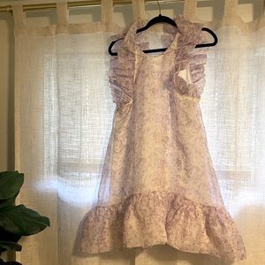 Selkie x Maison Amory Bouquet Mini Dress, Medium